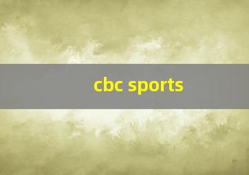 cbc sports